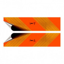 Reflexní deska - traktor 2ks nálepka