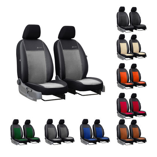 Potahy pro MERCEDES VITO 1+1 W639 (2003-2014) Exclusive Alcantara (Alcantara-kůže)