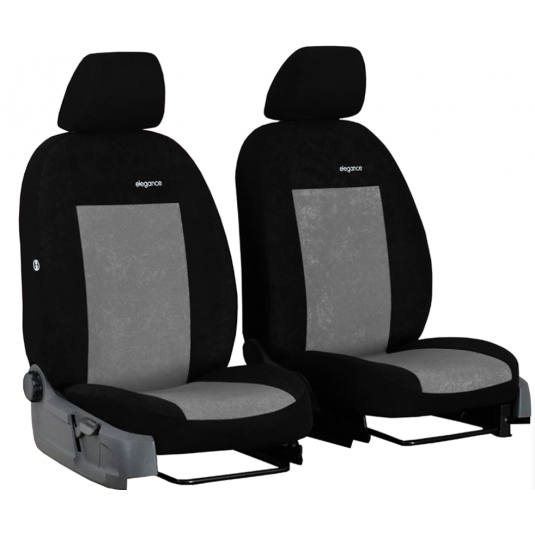 Potahy pro MERCEDES VITO 1+1 W639 (2003-2014) Elegance (velour-velour) šedá (vyp)