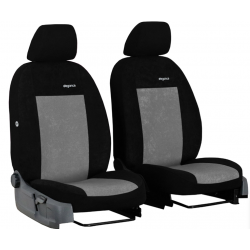 Potahy pro MERCEDES VITO 1+1 W639 (2003-2014) Elegance (velour-velour) šedá (vyp)