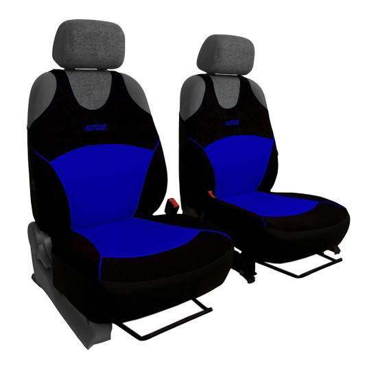 Autotrička Active Sport Fabric A modrá (Velour-velour)