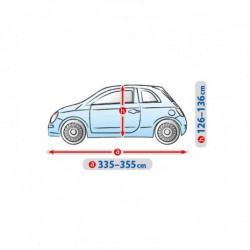 Plachta na auto OPEL Agila (A) do 2007 hatchback