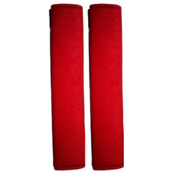 Potah bezpečnostních pásů červené 2ks