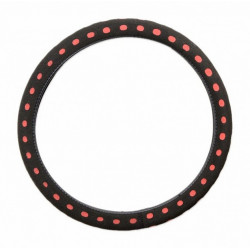 Potah volantu pěnový, červený 37-39cm