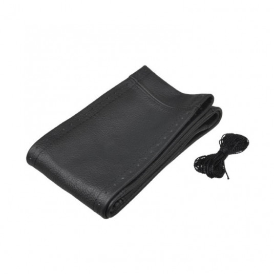 Potah volantu kožený omotávací 43-45cm