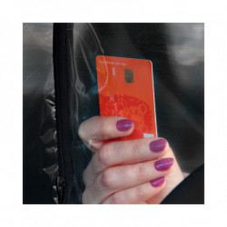 Hygienická plastová clona pro taxíky