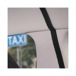 Hygienická plastová clona pro taxíky