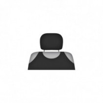 Potahy na hlavové opěrky 2ks černé