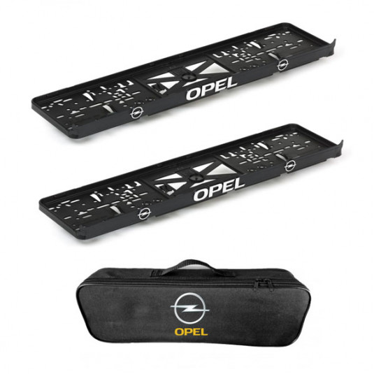 2x podložky ŠPZ  a taška NISSAN- sada