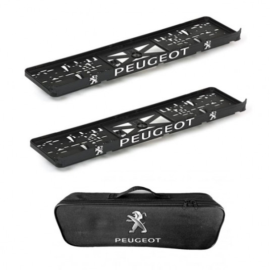 2x podložky ŠPZ  a taška NISSAN- sada