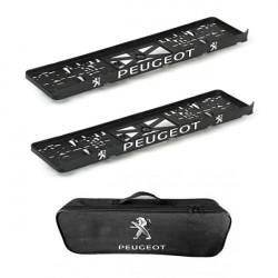 2x podložky ŠPZ  a taška NISSAN- sada