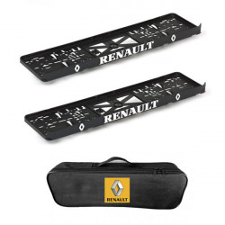 2x podložky ŠPZ  a taška NISSAN- sada