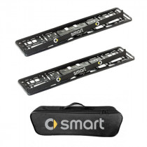 2x podložky ŠPZ  a taška NISSAN- sada