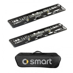 2x podložky ŠPZ  a taška NISSAN- sada