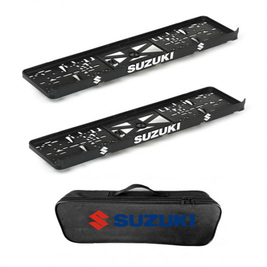 2x podložky ŠPZ  a taška NISSAN- sada