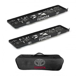 2x podložky ŠPZ  a taška NISSAN- sada