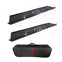 2x podložky ŠPZ  a taška NISSAN- sada