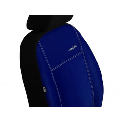 Potahy pro MERCEDES VITO 2+1 447 (od 2014) Comfort (Alcantara) modrá (vyp)