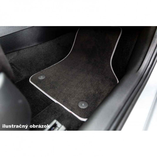 Koberce LAND ROVER Range Rover Sport (2006-2014) textilní super-obšití černou nití (vyp)