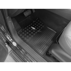 Pryžové rohože na míru pro NISSAN Navara LUX + tunel (5.díl) (od 2016)