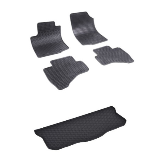 Rohože a vanička pre TOYOTA Aygo (od 2014)