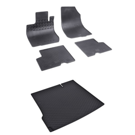 Rohože a vanička pre DACIA Duster 4x2 (2010-2018)