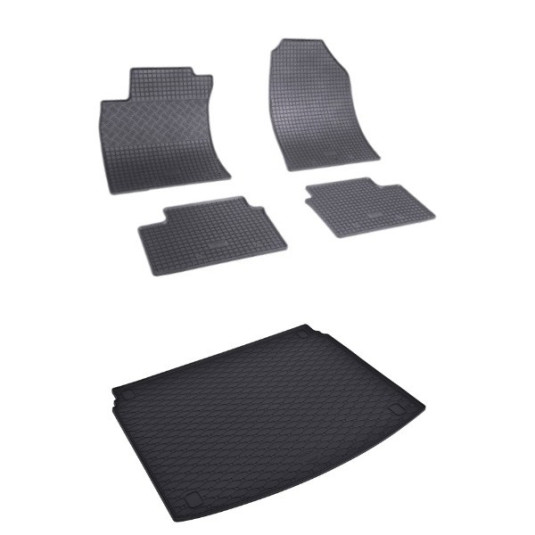 Rohože a vanička pre KIA X-Ceed - horná i dolná poloha (od 2019)