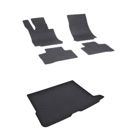 Rohože a vanička pre MERCEDES GLC (X253) (od 2015)