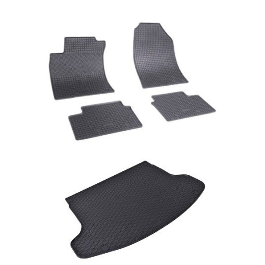 Rohože a vanička pre HYUNDAI i30 Fastback - horná poloha (od 2019)