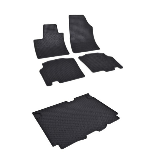 Rohože a vanička pre Renault Kangoo 5miest 2022-