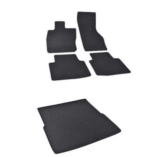 Rohože a vanička pre Volkswagen Passat Variant 2024- (B9) horná poloha