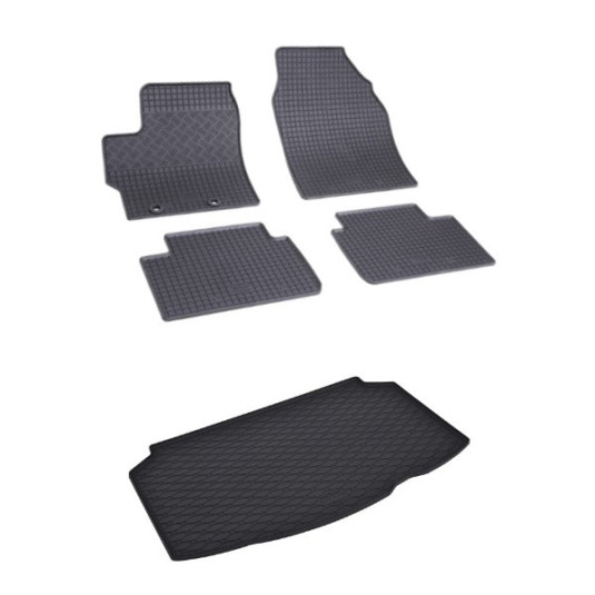 Rohože a vanička pre Toyota Yaris Hybrid 2020-