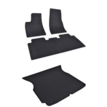 Rohože a vanička pre Tesla X 5miest 2015-