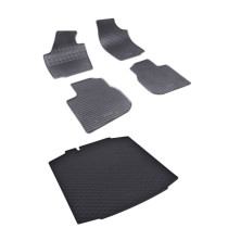 Rohože a vanička pre Škoda Rapid (od 2012)