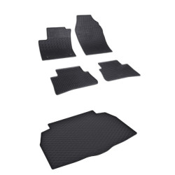 Rohože a vanička pre TOYOTA C-HR - dolná poloha BEZ REZERVY (od 2016)