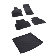 Rohože a vanička pre VOLKSWAGEN Touran horná poloha (od 2015)