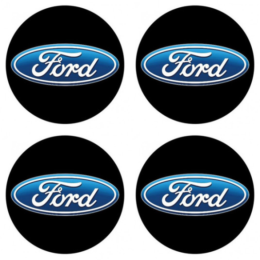Samolepky pryskyřičné 3D FORD 4ks