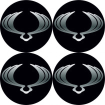 Samolepky pryskyřičné 3D DACIA 4ks