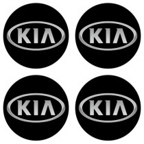 Samolepky pryskyřičné 3D KIA 4ks