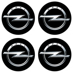 Samolepky pryskyřičné 3D OPEL 4ks