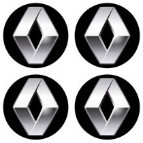 Samolepky pryskyřičné 3D RENAULT 4ks