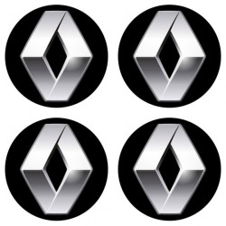 Samolepky pryskyřičné 3D RENAULT 4ks