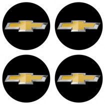 Samolepky pryskyřičné 3D CHEVROLET 4ks