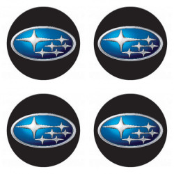 Samolepky pryskyřičné 3D SUBARU 4ks