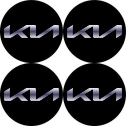 Samolepky pryskyřičné 3D KIA 4ks