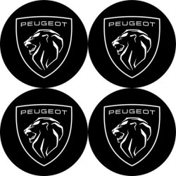 Samolepky pryskyřičné 3D PEUGEOT 4ks