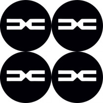 Samolepky pryskyřičné 3D DACIA 4ks