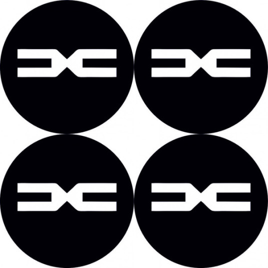 Samolepky pryskyřičné 3D DACIA 4ks