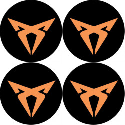 Samolepky pryskyřičné 3D DACIA 4ks