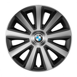 Poklice pro BMW 14 Aviator carbon silver&black